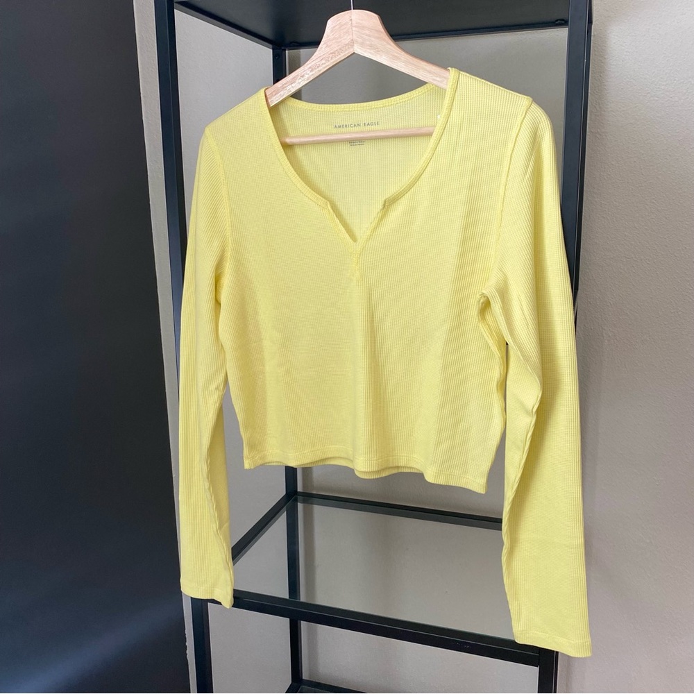 NWT American Eagle Thermal Crop Top
